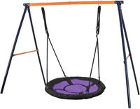 40'' SWING SEAT W/  METAL FRAME STAND