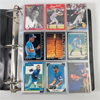 80s 90s Baseball Cards Album - Sandberg, Brett,etc