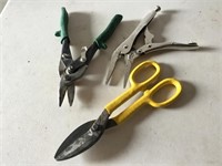 Metal Shears, Clippers , Vise Grip Pliers