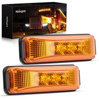 Nilight - TL-16 2PCS 3.9 Inch 3 LED Truck Trailer