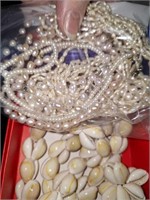 COSTUME JEWELRY & SOME PEARLS