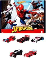 Hot Wheels Marvel Spider-Man 5-Pack 1:64 Scale
