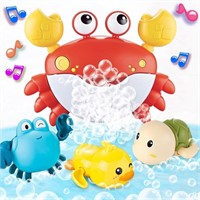 Baby Bath Toys for Toddlers, Crab Bath Bubble