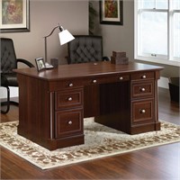 Sauder Palladia Traditional Executive Desk Select