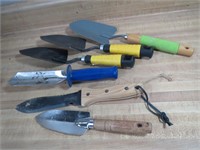 Lot Of Good Garden Digging Items Knife Etc