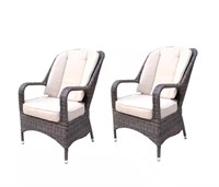 2 PIECES DIRECT WICKER PAC-009-GR-KD-BM OUTDOOR