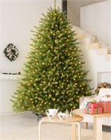 7FT Pre-lit Christmas Tree Premium Artificial