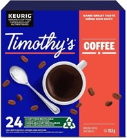 Timothy's Rainforest Espresso K-Cup Coffee Pods,
