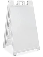 Plastic A-Frame Sign - Standard, 24 x 36", White