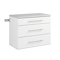 Prepac HangUps 3-Drawer Base Storage Cabinet,