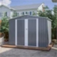 (Incomplete Set) 8 x 6 ft Outdoor Storage Shed,