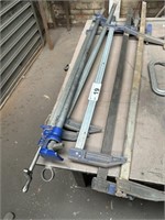 6 Steel Approx 1.2m Quick Set Clamps