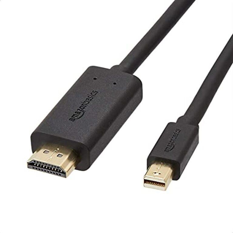 Basics Mini DisplayPort to HDMI Display Adapter Ca