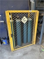 Steel Mesh Sided Single Door Security Storage Cage