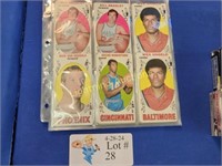 OVER 30 VINTAGE TOPPS BASKETBALL CARDS