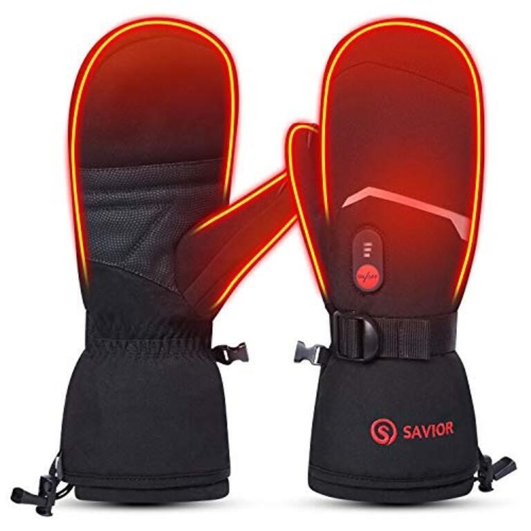 Heated Mittens Electric Rechargeable Battery