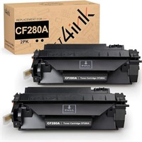 V4INK 2-Pack Compatible Toner Cartridge Replacemen