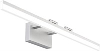SOLFART 31.5 inch Modern LED Vanity Light Silver A