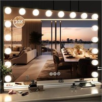 ROLOVE 32"x24" Hollywood Vanity Mirror with