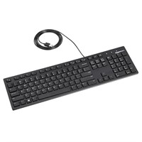 Amazon Basics Wired USB Keyboard with US Layout (Q