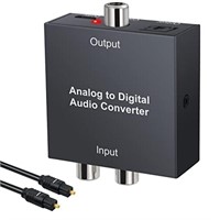 LINKFOR 2 x RCA to SPDIF Converter 48K Analog to D