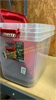 Hefty 32Qt ornament organizer