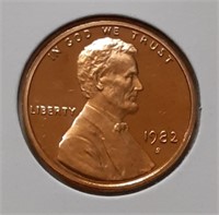 PROOF LINCOLN CENT- 1982-S