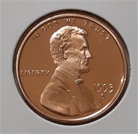PROOF LINCOLN CENT- 1993-S