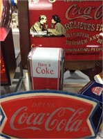 Coca-Cola napkin dispenser