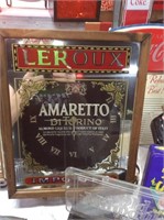 Amaretto mirror clock