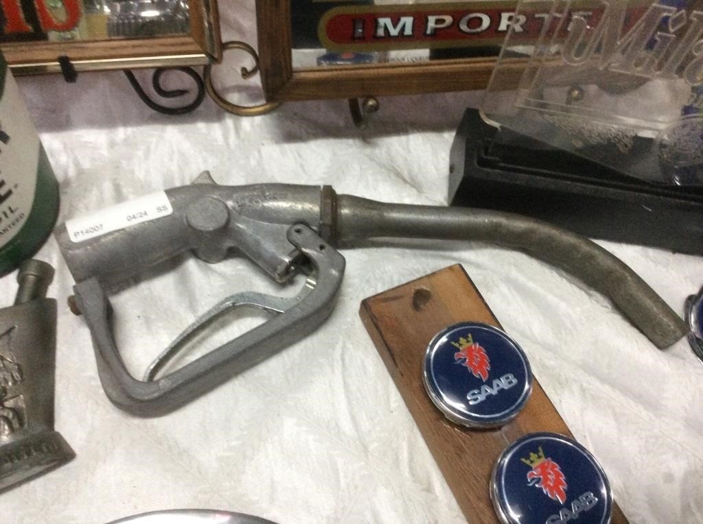 Gas pump handle