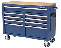 Tool Storage 46 in.  Blue Mobile Workbench Cabinet