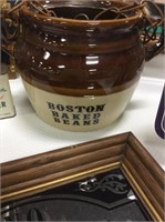 Boston baked beans crock