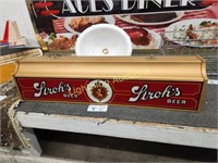 STROH'S BEER HANGING POOL TABLE LIGHT
