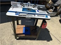 LIKE NEW ROCKLER WOODWORKING ALUMINUM  ROUTER