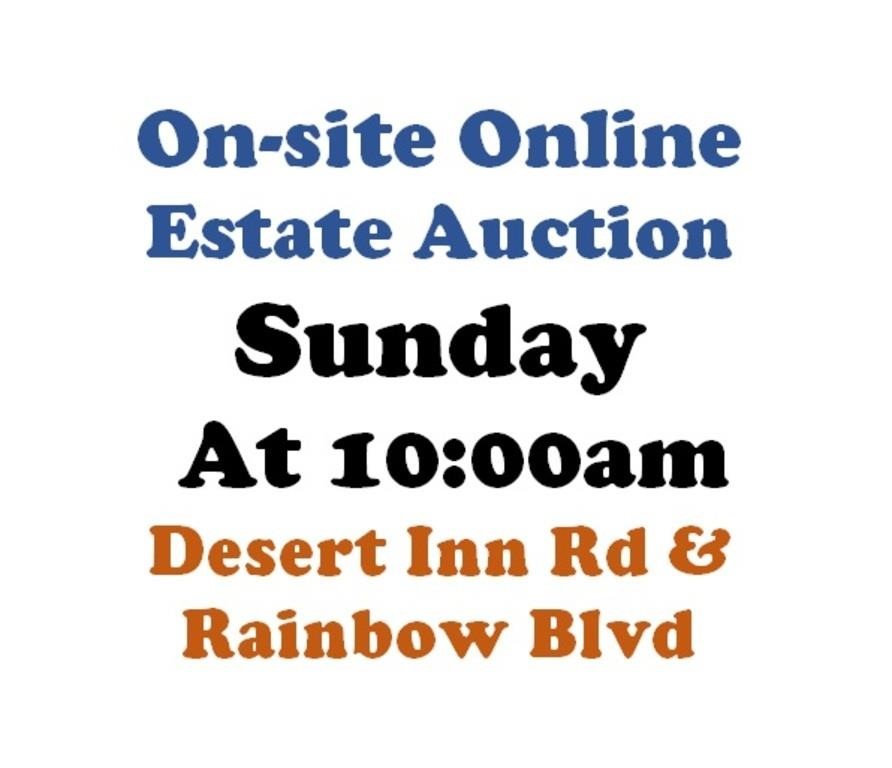 Sun.@10am - Spring Valley Ranch Estate Online Auction 5/19