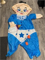 Baby boy inflatable adult costume