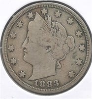 1883   "V"  Nickel
