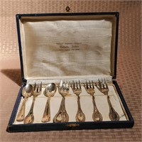 Italian Silver .800 Spoon & Fork Set