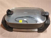 Oster Electric Skillet w/ Hinged Lid