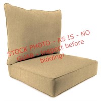 Patio cushion set 46.5" L x 24” W x 6”