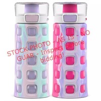 2 ct. Protective Silicone 16 oz. Water Bottles