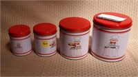 Tin Chef Nested Canisters
