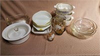 Corningware, Pyrex, Bakeware & Glassware lot