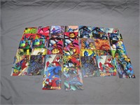 Lot Of Assorted Spiderman Series Marvel Fan Cards