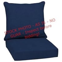 ARDEN 24x24 Chair Cushion-Sapphire Blue Leala