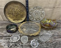 Box of beautiful platters &  misc dishes