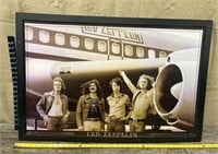 Very cool Led Zeppelin poster with frame around