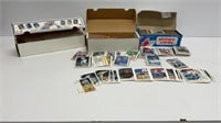 Well over 500 1989-1991 baseball cards, Upper