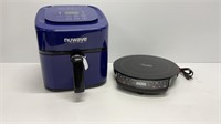 (2) NuWave cookware, hot plate and air fryer,